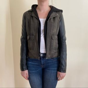 AE Utility Sweatshirt Jacket